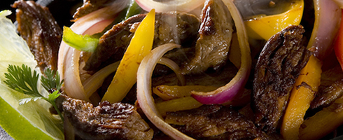 Grilled Steak Fajitas at Guadalajara Grill, Bar, & Table Side Salsa in Tucson Arizona. Grilled Steak Fajitas at Guadalajara Grill, Bar, & Table Side Salsa in Tucson Arizona.